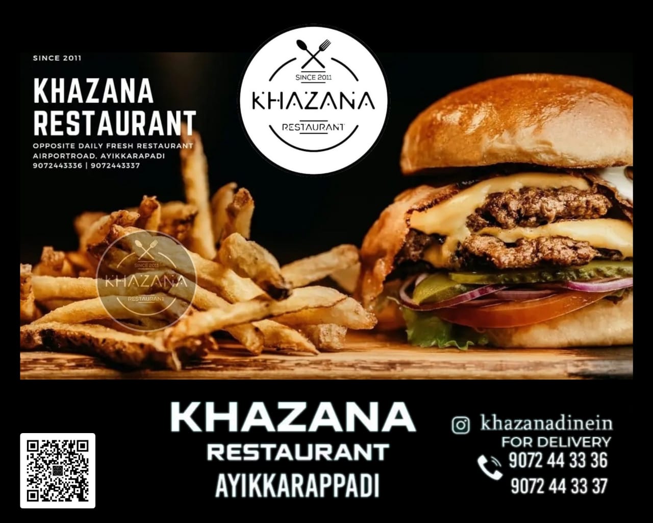 Khazana Restaurant Ayikkarappadi